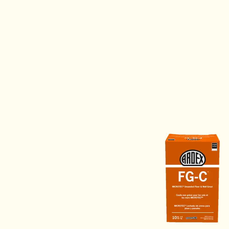 Ardex - FG-C MICROTEC Unsanded Grout - Polar White #01 - 10 lb