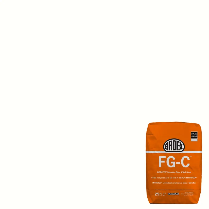 Ardex - FG-C MICROTEC Unsanded Grout - Brilliant White #35 - 25 lb