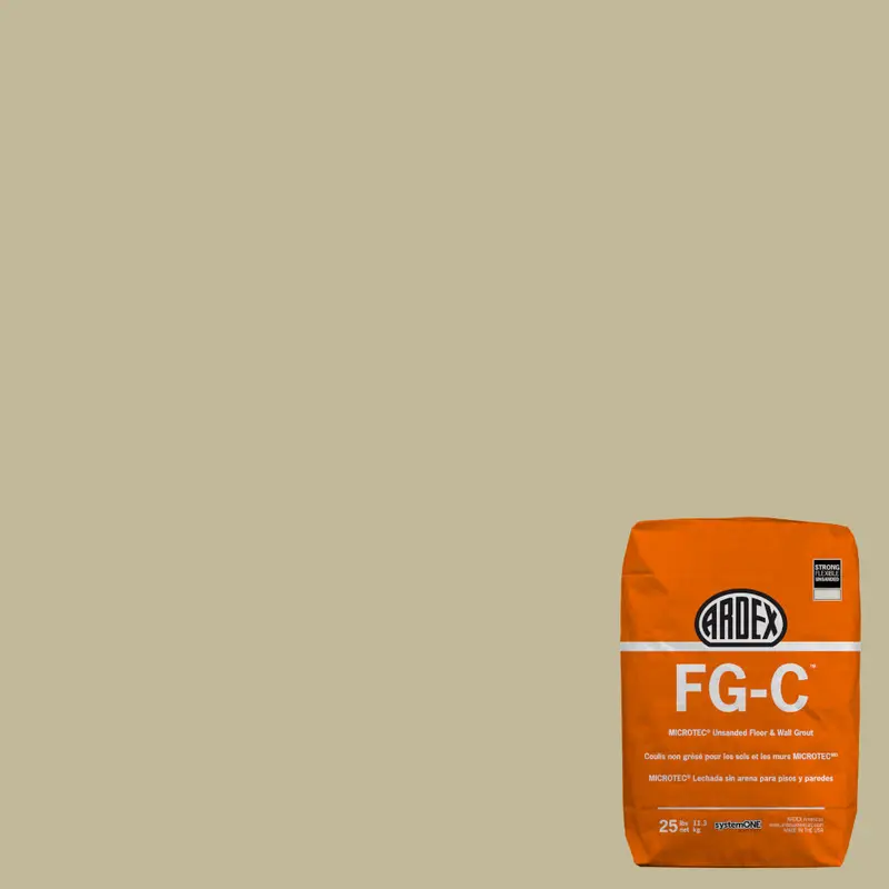 Ardex - FG-C MICROTEC Unsanded Grout - Natural Almond #09 - 25 lb