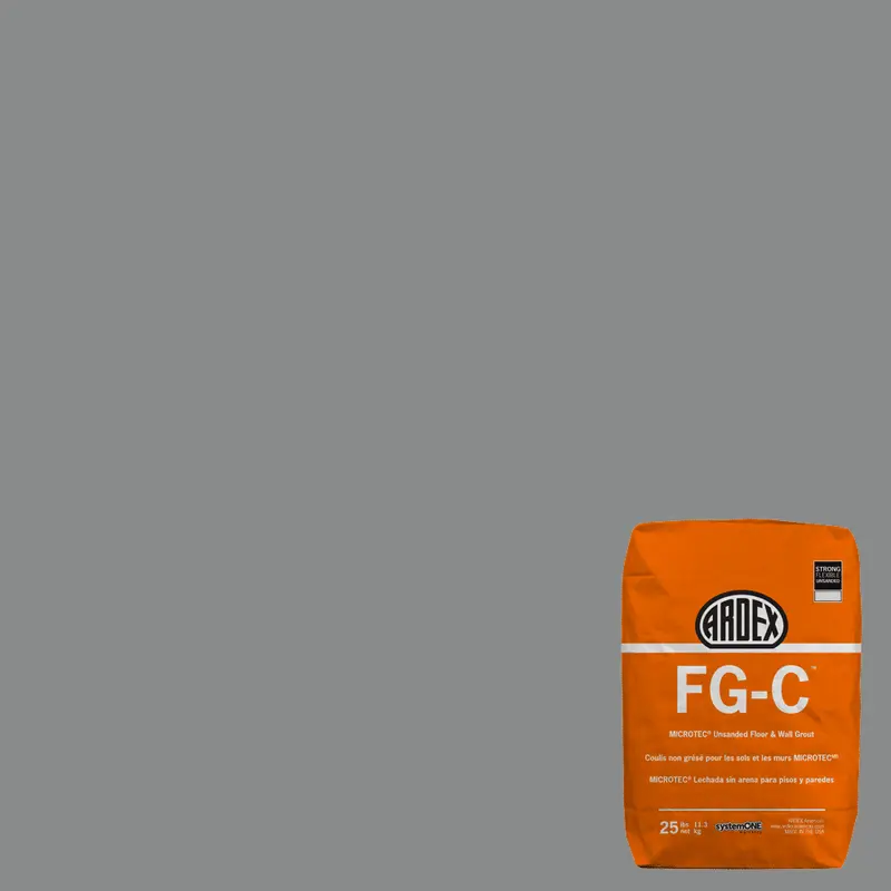 Ardex - FG-C MICROTEC Unsanded Grout - Silver Shimmer #19 - 25 lb