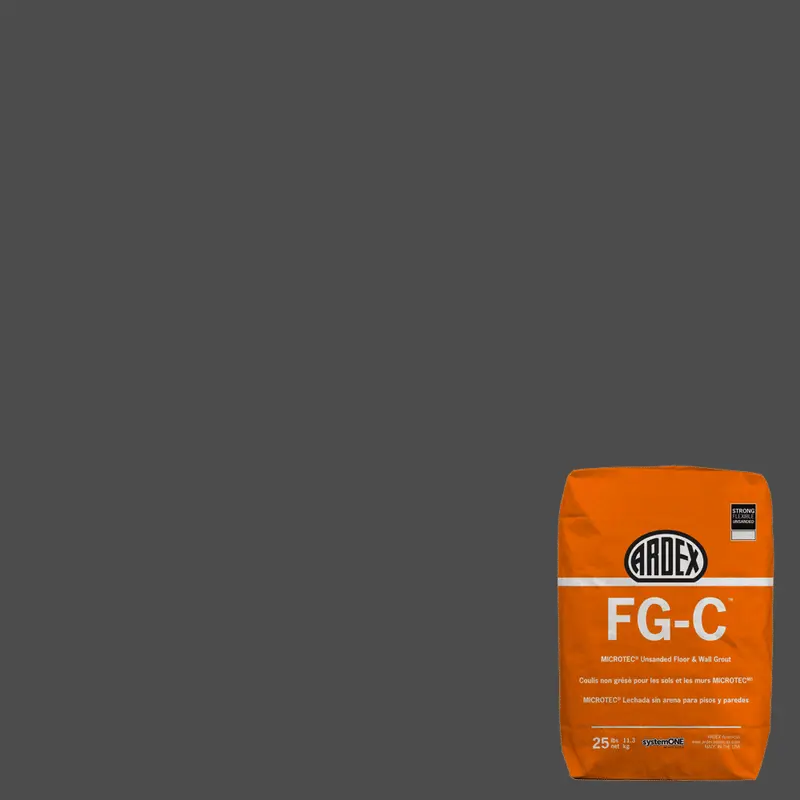 Ardex - FG-C MICROTEC Unsanded Grout - Charcoal Dust #23 - 25 lb