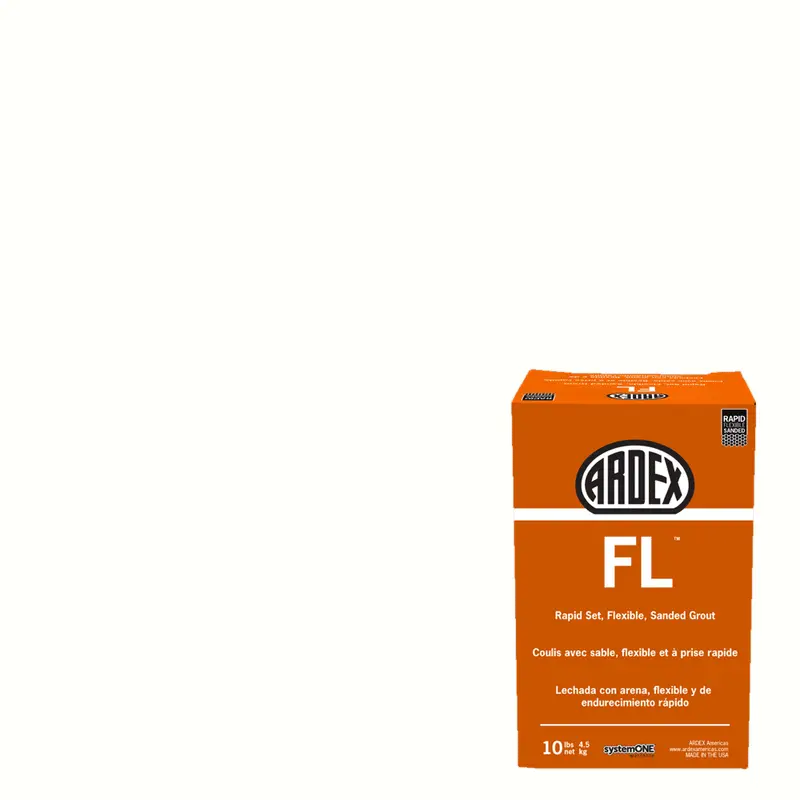 Ardex - FL Rapid-Set Flexible Sanded Grout - Brilliant White #35 - 10 lb