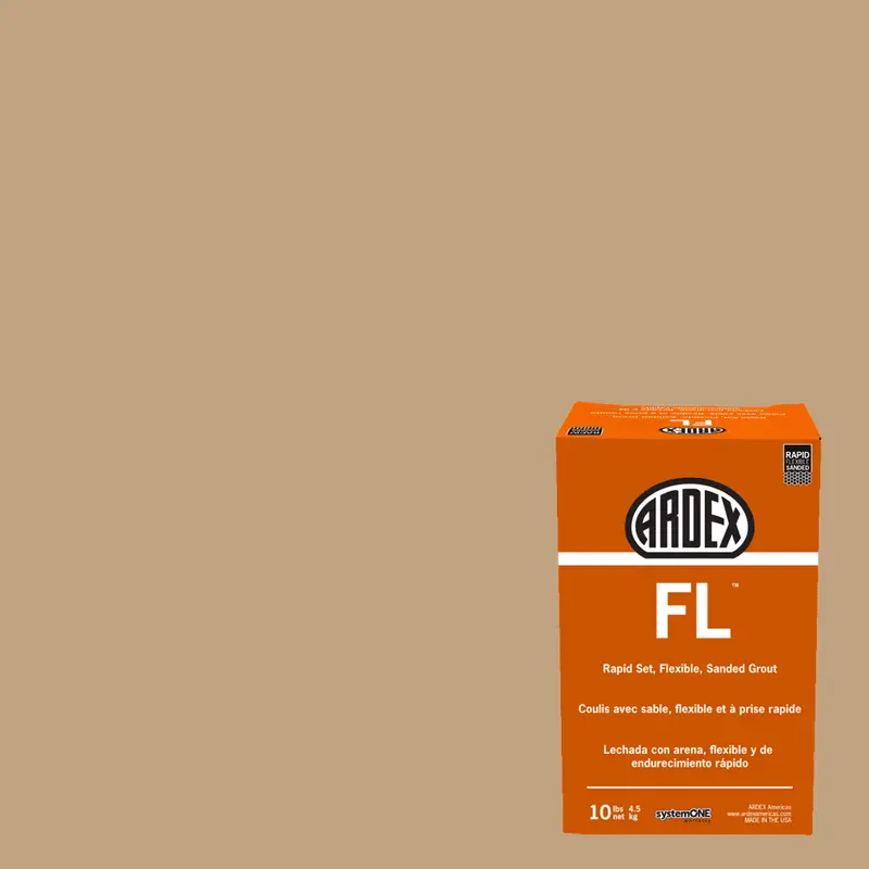 Ardex FL Rapid-Set Flexible Sanded Grout - Barley #11 - 10 lb
