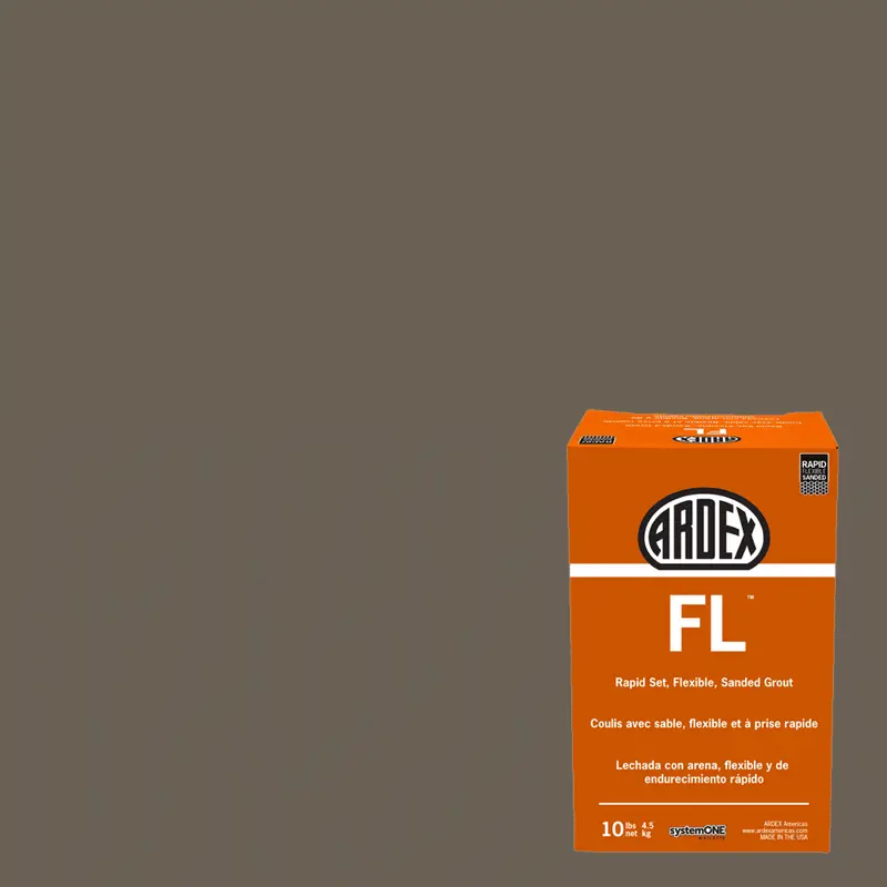 Ardex FL Rapid-Set Flexible Sanded Grout - Chocolate Mousse #14 - 10 lb