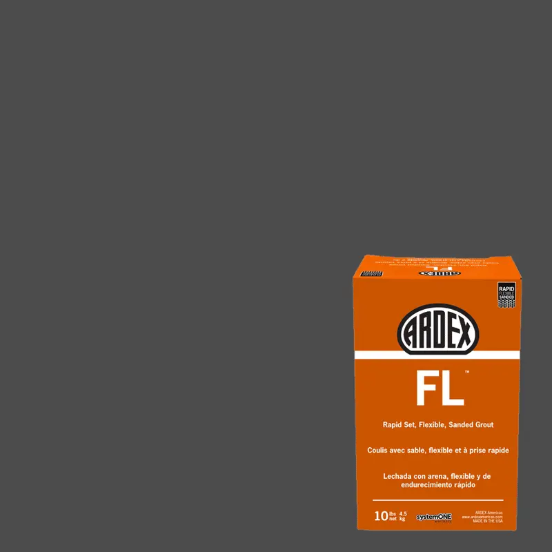 Ardex - FL Rapid-Set Flexible Sanded Grout - Charcoal Dust #23 - 10 lb