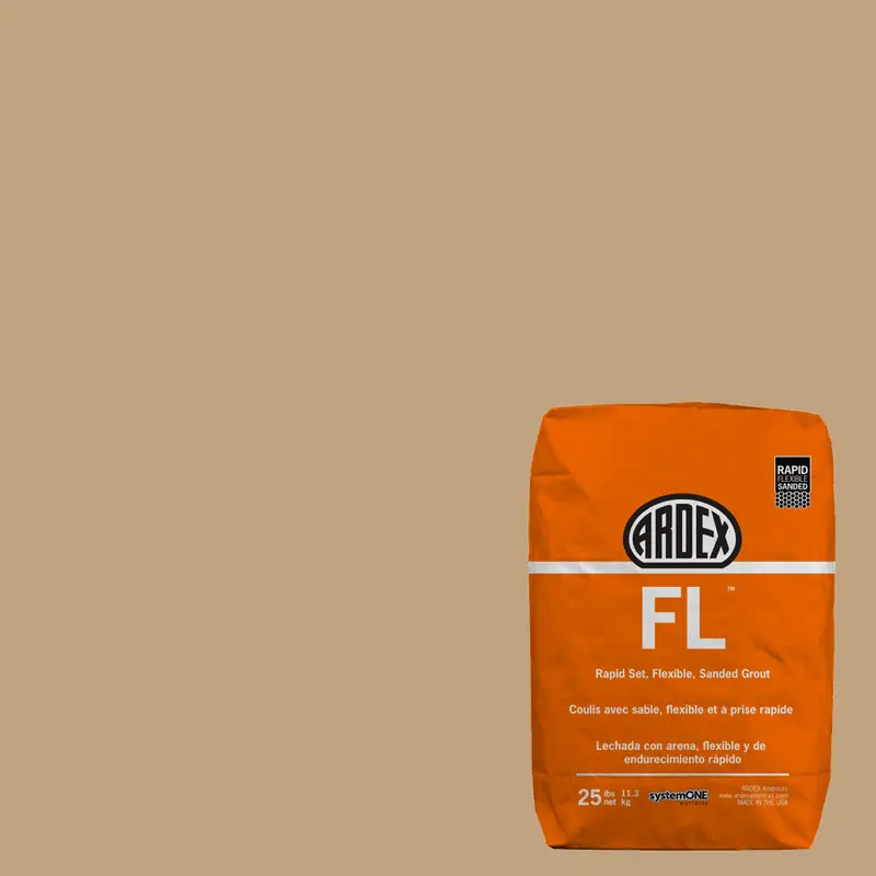 Ardex FL Rapid-Set Flexible Sanded Grout - Barley #11 - 25 lb