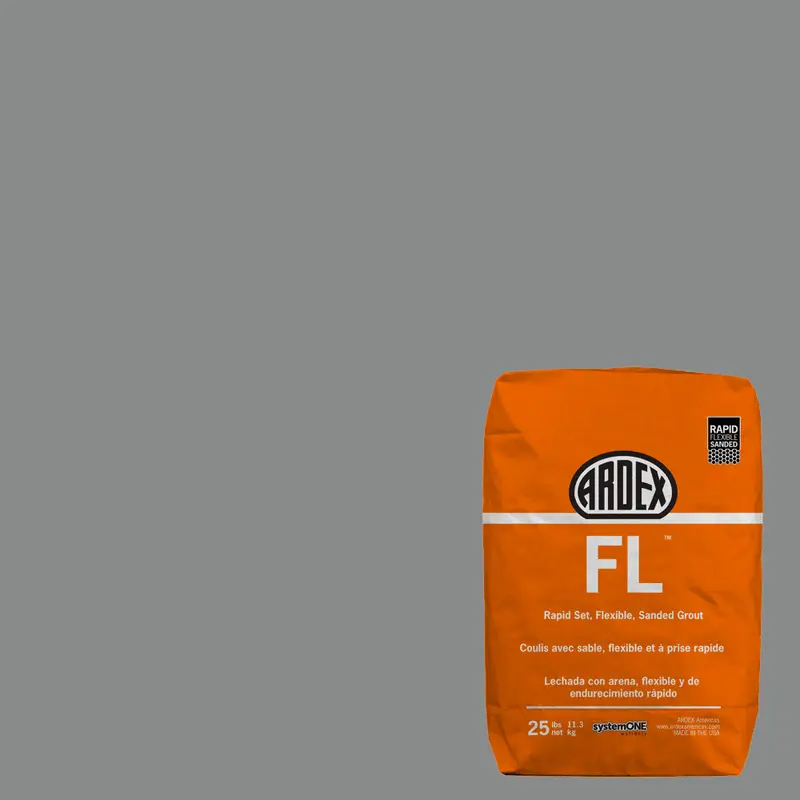 Ardex - FL Rapid-Set Flexible Sanded Grout - Silver Shimmer #19 - 25 lb