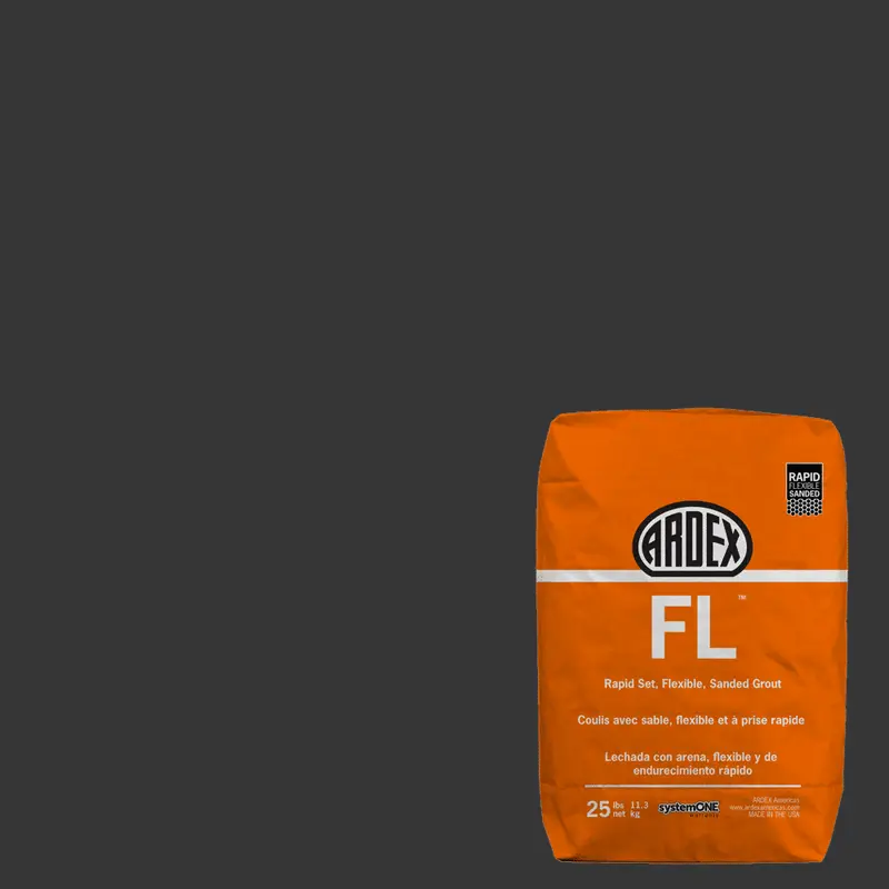 Ardex - FL Rapid-Set Flexible Sanded Grout - Black Licorice #24 - 25 lb