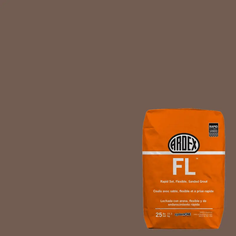 Ardex - FL Rapid-Set Flexible Sanded Grout - Coffee Bean #17 - 25 lb