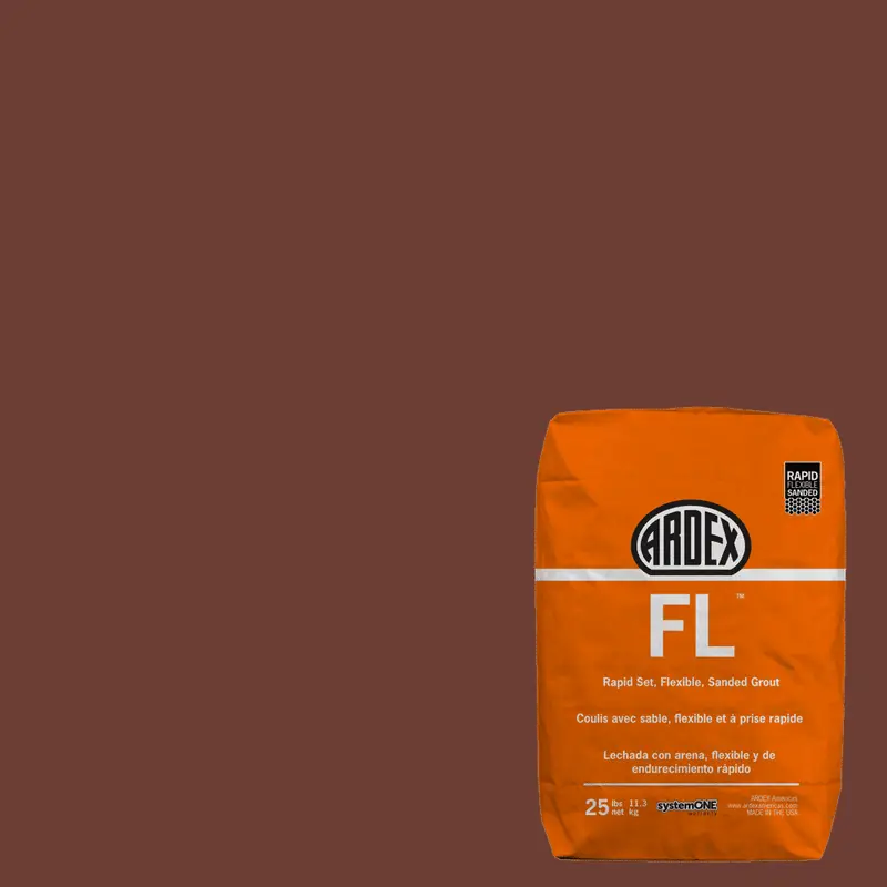 Ardex - FL Rapid-Set Flexible Sanded Grout - Baked Terra Cotta #32 - 25 lb