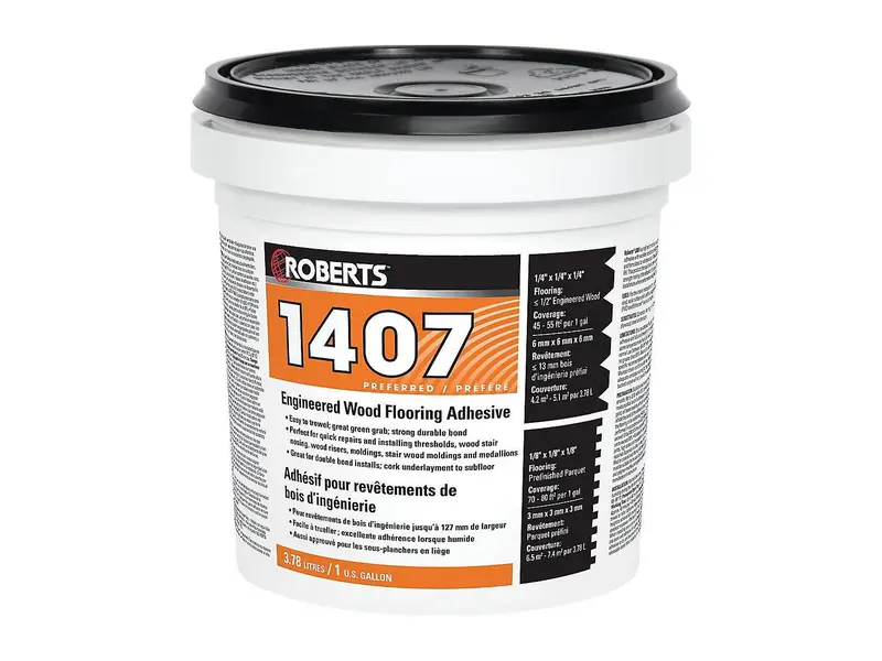 Roberts Engineered Wood Flooring Adhesive 3.78 L