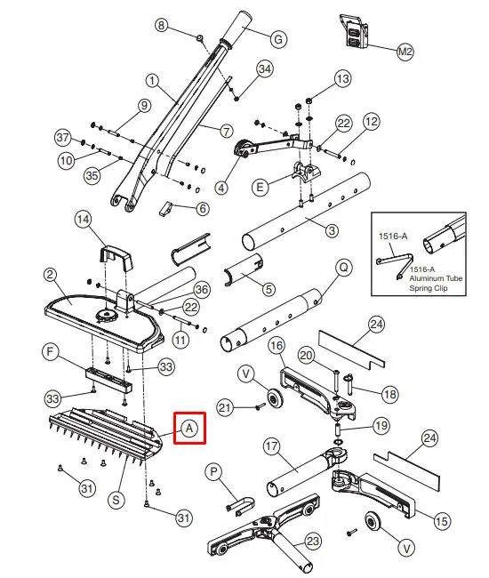 Crain - Pin Plate with Screws for no. 499-500