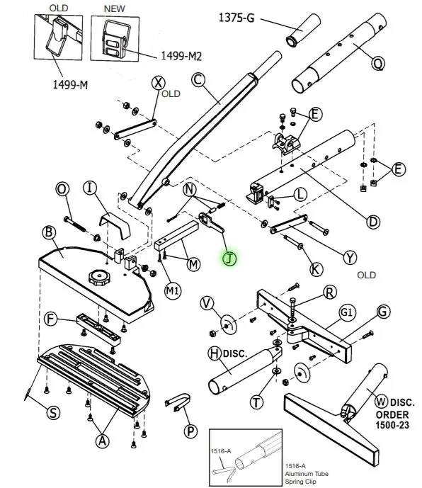 Crain - Brake Lever for Nos. 499-500