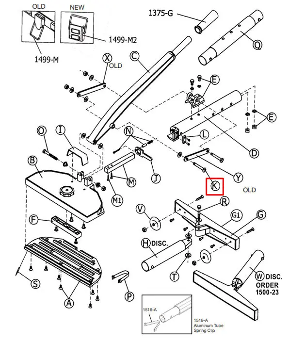 Crain - Carriage Bolt Set for Old no. 499-500