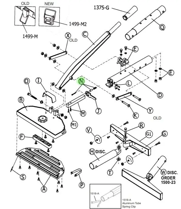 Crain - Brake Lever Spring with Screw for Nos. 499-500 New Version (Pack of 3)