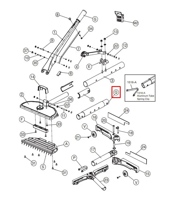 Crain - 2-Piece Transfer Tube for no. 499-500