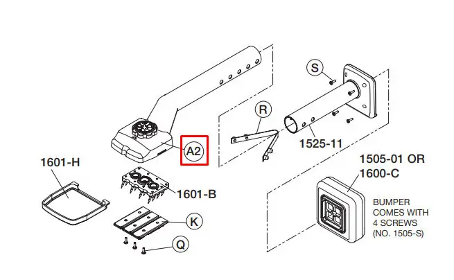 Crain - Head and Tube Assembly for no. 505