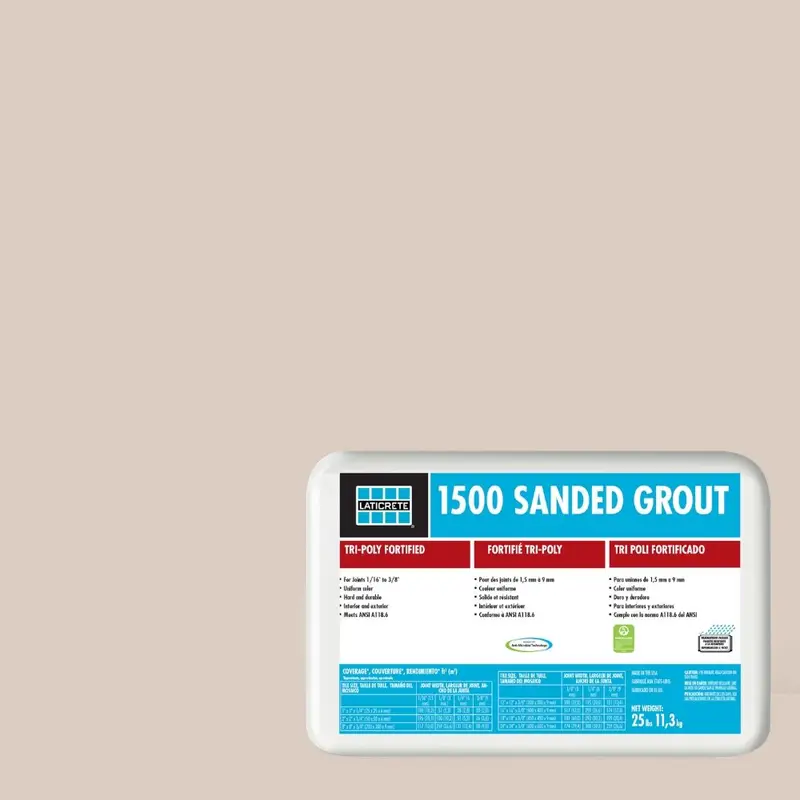 Laticrete - 1500 Sanded Grout #17 Marble Beige 25 lb
