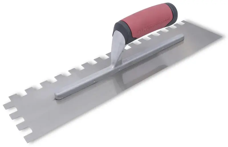 Marshalltown Square Notched Trowel QLT 1/2" x 1/2" x 1/2"