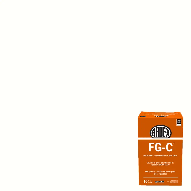 Ardex - FG-C MICROTEC Unsanded Grout - Brilliant White #35 - 10 lb