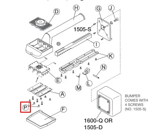 Crain - Gripper Fasteners Set for Old no. 600