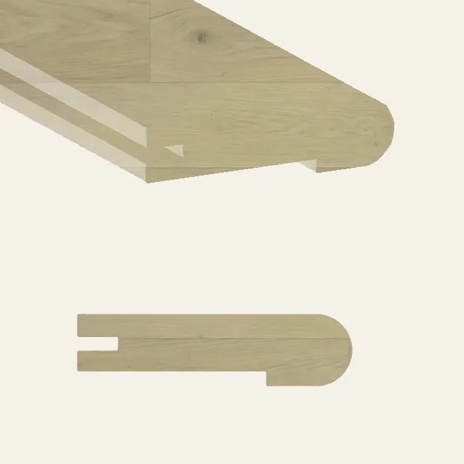Beaulieu Engineered Hardwood Casting Davis Matte Stair Nose 92"