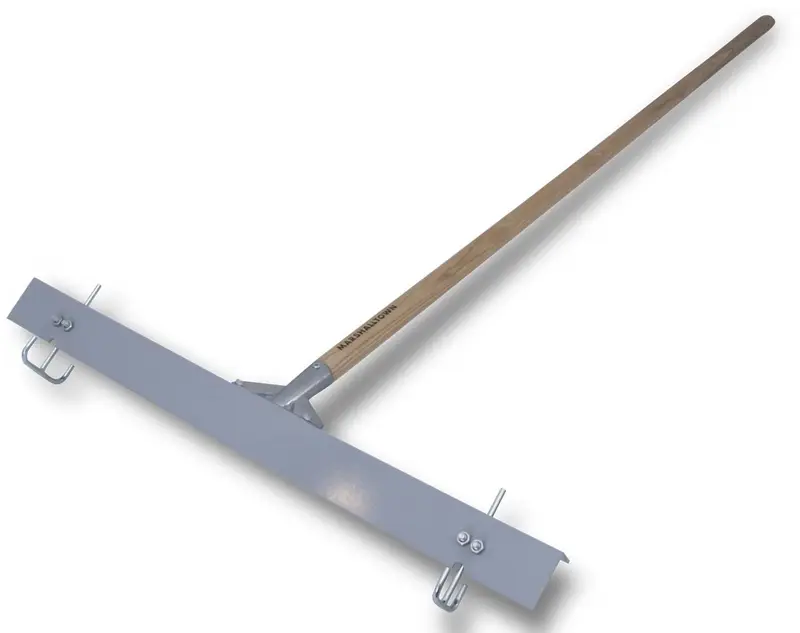 Marshalltown - Gauge Rake Aluminum with 24" Head and 60" Tampered Ash Handle