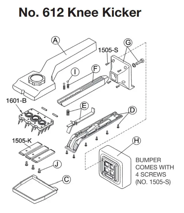Crain Pin Plate For Kicker (#612)