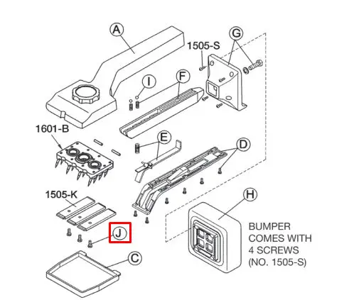 Crain - Gripper Screws for no. 612