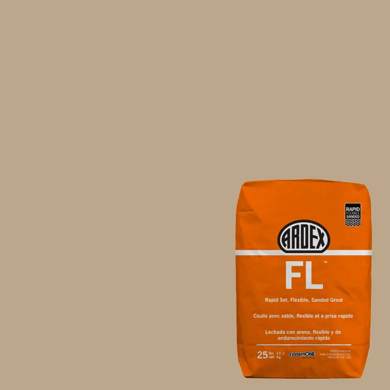 Ardex - FL Rapid-Set Flexible Sanded Grout - Vintage Linen #08 - 25 lb