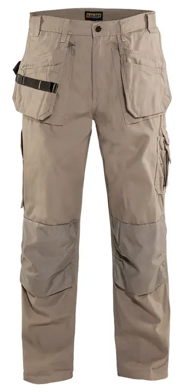 Blaklader - Bantam Work Pants With Utility Pockets Stone Craftsmen - Size 30/32
