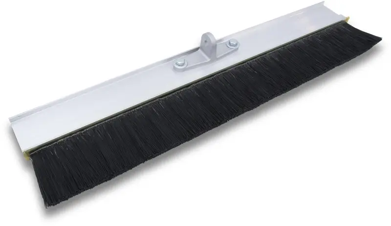 Marshalltown - Concrete Broom Aluminum Backed 36" with Black Polypropylene Fibers