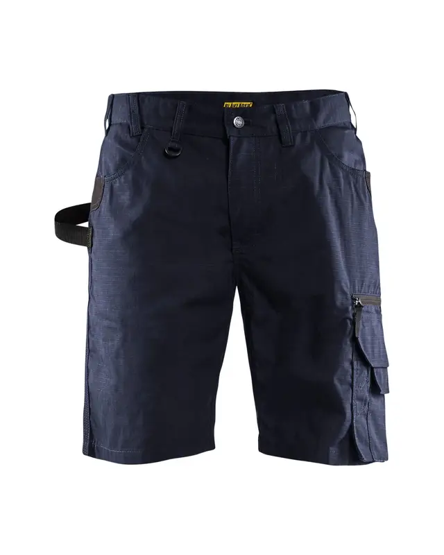 Blaklader Stretch Ripstop Shorts Navy Blue Size 42