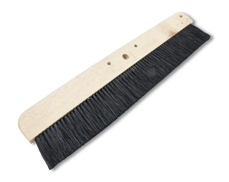 Marshalltown - Concrete Broom Wood Backed 48" with Black Polypropylene Bristle