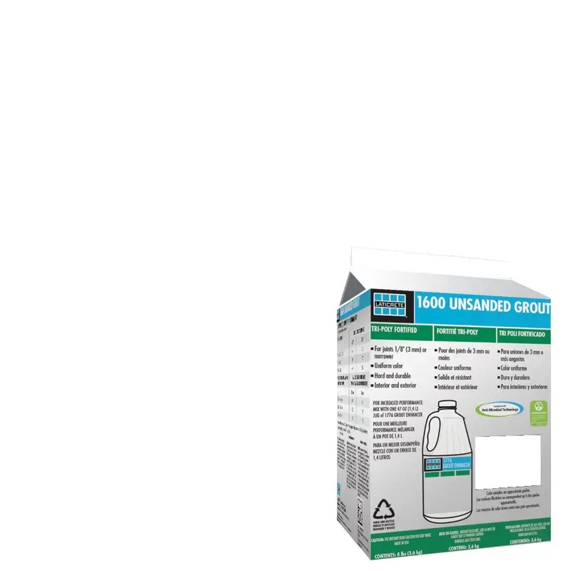 Laticrete - 1600 Unsanded Grout #44 Bright White 8 lb