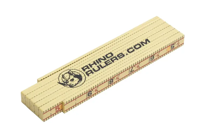 Marshalltown - Folding Ruler Rhino Fiberglass 6' with Engineer's Scale