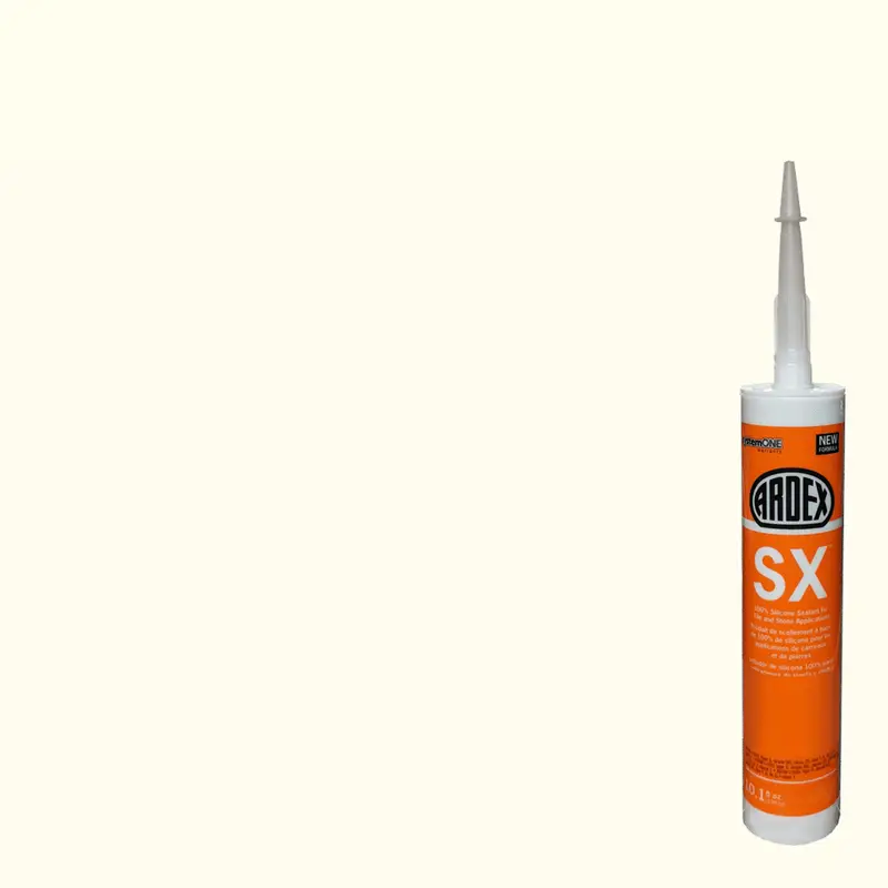 Ardex - SX 100% Silicone Sealant for Tile & Stone - Polar White #01 - 10.1 oz