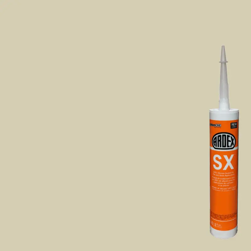 Ardex - SX 100% Silicone Sealant for Tile & Stone - Antique Ivory #04 - 10.1 oz