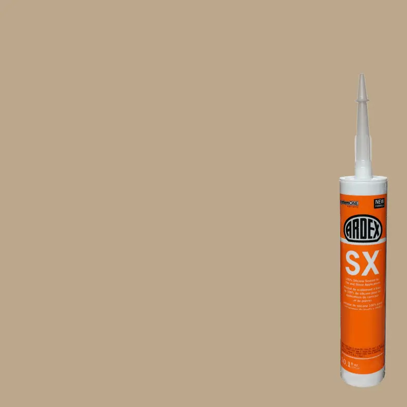 Ardex - SX 100% Silicone Sealant for Tile & Stone - Vintage Linen #08 - 10.1 oz