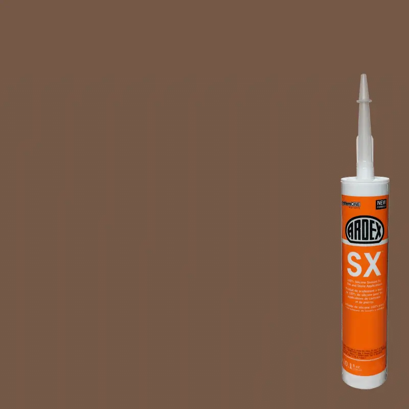 Ardex - SX 100% Silicone Sealant for Tile & Stone - Ground Cocoa #16 - 10.1 oz