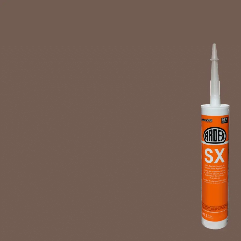 Ardex - SX 100% Silicone Sealant for Tile & Stone - Coffee Bean #17 - 10.1 oz