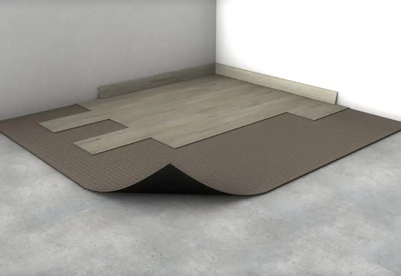 Gerflor Acoustic Underlayment Smart Fix 16 dB 39-3/8" x 24' 7-5/16" - 2 mm (8.97 sqft)