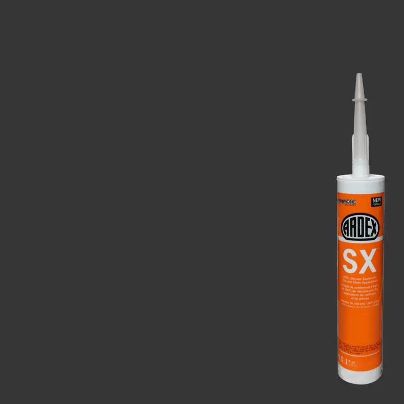 Ardex - SX 100% Silicone Sealant for Tile & Stone - Black Licorice #24 - 10.1 oz