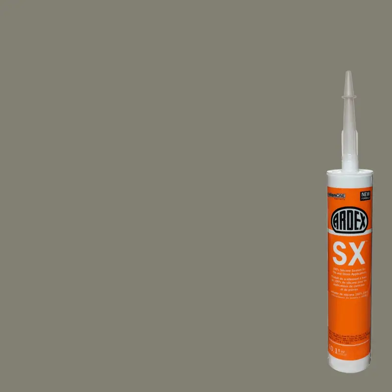 Ardex - SX 100% Silicone Sealant for Tile & Stone - Stormy Mist #25 - 10.1 oz