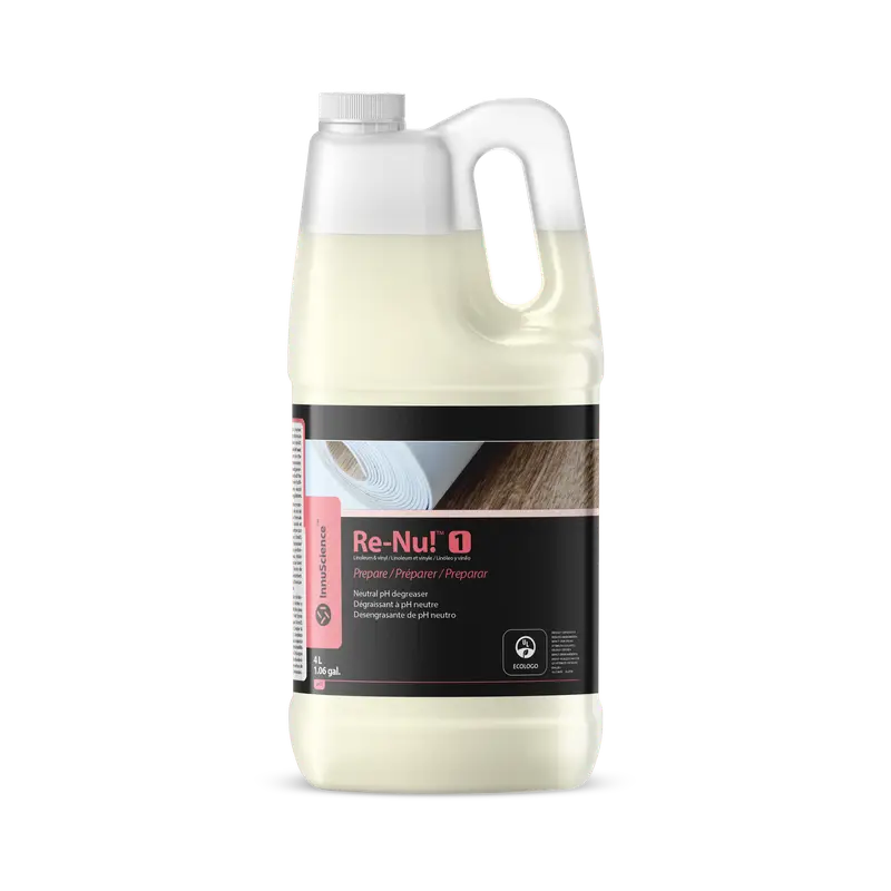 InnuScience - Vinyl Floor Floor Cleaner Degreaser Re-Nu 1 - 4 L