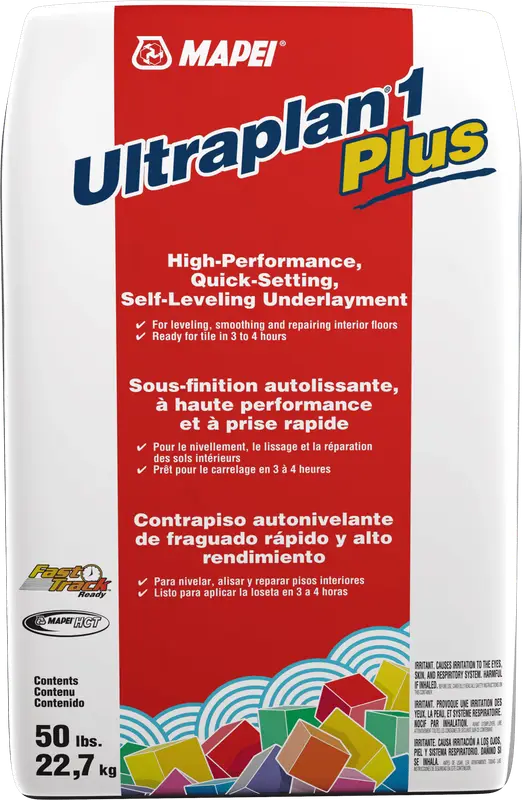Mapei - Ultraplan 1 Plus High-Performance Quick-Setting Self-Leveling Underlayment - 50 lb