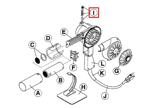 Crain - Brushes, Caps and Springs for no. 740-750-990