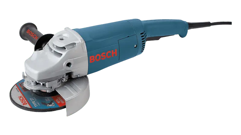 Bosch - 15 A Large Angle Grinder with Rat Tail Handle 7"
