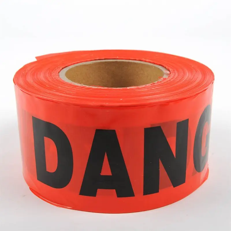 Toolway - Red Danger Tape 3" x 1000'