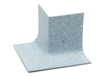 Forbo Preformed Convex Corner with 20 mm Radius Colorex Blue Ridge 6" (Pack of 5)
